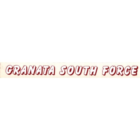 Adesivo Salernitana Granata South Force striscetta Adesivo Salernitana Granata South Force striscetta