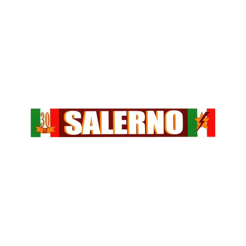 Adesivo GSF Salerno striscia tricolore 30 anni
