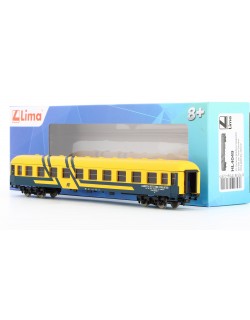 FS CARROZZA REFETTORIO SPOGLIATOIO TIPO VAD TRENO SOCCORSO LIVREA GIALLO/BLU EPOCA V LIMA HL4049