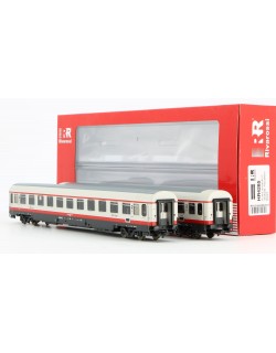FS SET 2 CAROZZE UIC-Z1 RISTRUTTURATE "FRECCIABIANCA" EPOCA VI RIVAROSSI HR4285