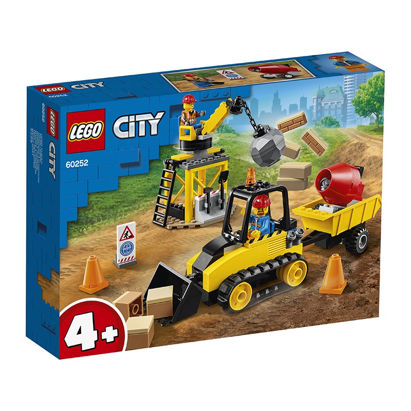 BULLDOZER DA CANTIERE LEGO CITY 60252