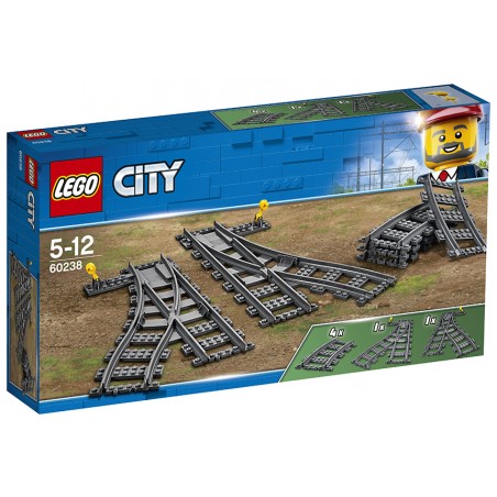 SCAMBI FERROVIARI LEGO CITY 60238