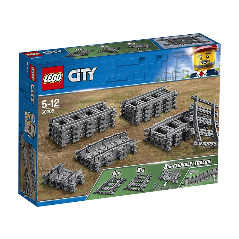 BINARI FERROVIARI LEGO CITY 60205