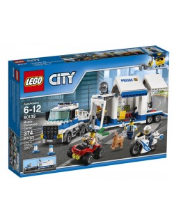 POLIZIA CENTRO COMANDO MOBILE LEGO CITY 60139