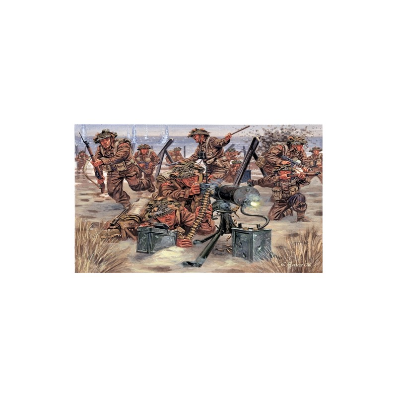 BRITISH INFANTRY II WAR ITALERI 6056