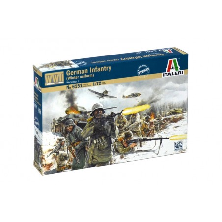 GERMAN INFANTRY ITALERI 6151