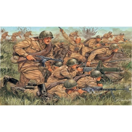 RUSSIAN INFANTRY ITALERI 6057