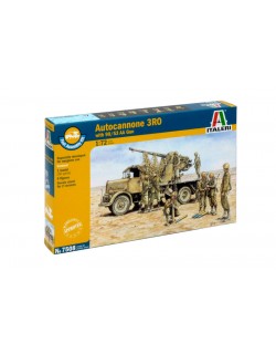 AUTOCANNONE 3RO WITH90/53 AA GUN ITALERI 7508