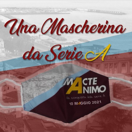 MASCHERINA SALERNITANA MACTE ANIMO MASCHERINA SALERNITANA MACTE ANIMO