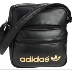 Adidas tracolla  sir Bag nero oro
