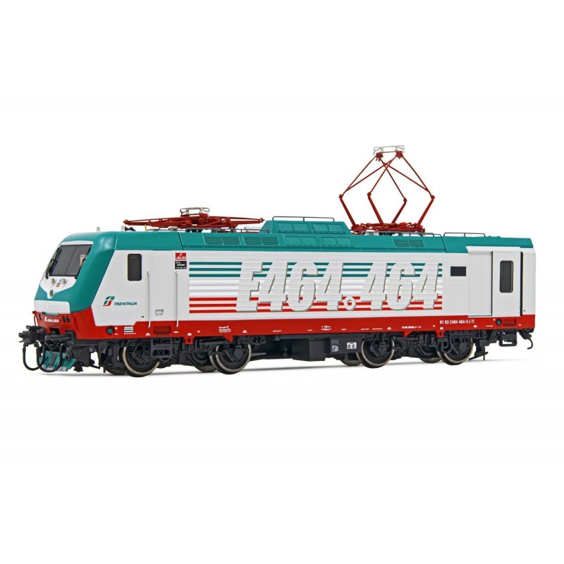 LIMA EXPERT HL2664 LOCOMOTIVA ELETTRICA E464 464 IN LIVREA SPECIALE "QUATTROSEIQUATTRO" TRENITALIA, EP. VI
