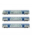 LIMA EXPERT HL5058 SET 2 CARROZZE INTERMEDIE + 1 PILOTA 'VIVALTO', NUOVO LOGO EP.V
