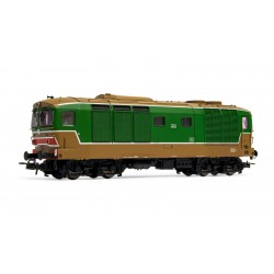 LIMA EXPERT HL2650 LOCOMOTIVA DIESEL D445 1023, 1a SERIE, LIVREA VERDE/ISABELLA, DEPOSITO BARI, EPOCA IV-V