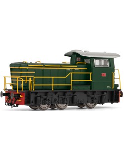 LOCOMOTIVA  DIESEL DA MANOVRA FS 245 IN LIVREA ORIGINALE RIVAROSSI HR2325