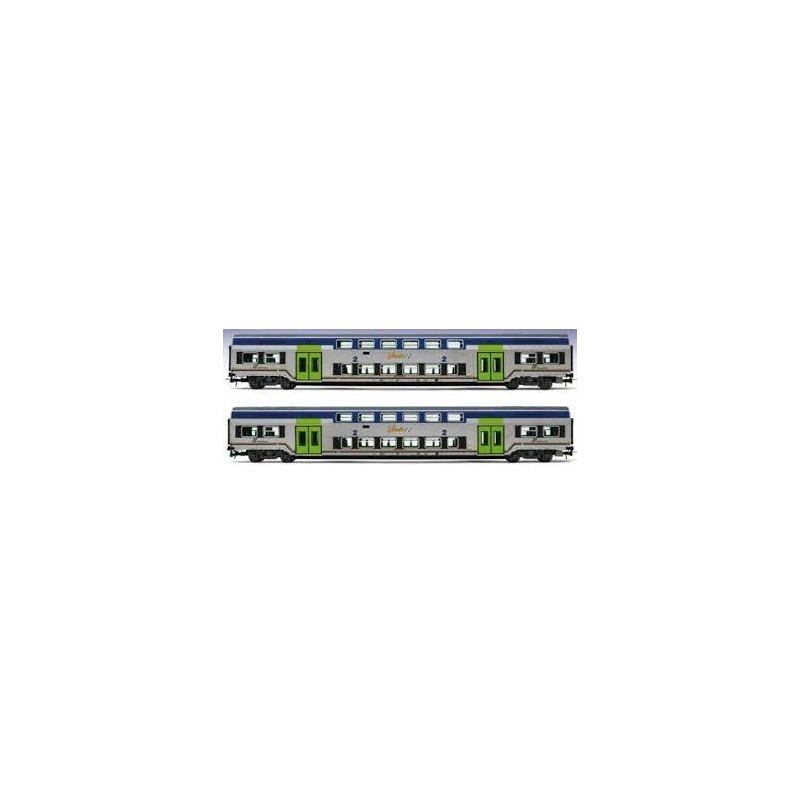 LIMA EXPERT HL5054 SET 2 CARROZZE VIVALTO INTERMEDIE, LIVREA DPR EP. VI
