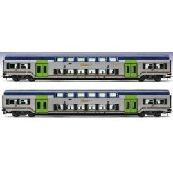 LIMA EXPERT HL5054 SET 2 CARROZZE VIVALTO INTERMEDIE, LIVREA DPR EP. VI