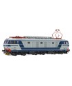 RIVAROSSI HR2876 LOCOMOTIVA ELETTRICA E632 029, LIVREA BLU/GRIGIO, LOGO FS INCLINATO, EP. V