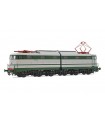 RIVAROSSI HR2867 LOCOMOTIVA ELETTRICA E646 084, LIVREA VERDE/GRIGIO CON MODANATURE, CARRELLI CASTANO, EP. IIIb