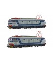 RIVAROSSI HR2875 SET 2 LOCOMOTIVE ELETTRICHE E633 206 + E633 209, LIVREA BLU/GRIGIO, EP. IV-V, ENTRAMBE MOTORIZZATE