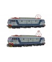 SET 2 LOCOMOTIVE ELETTRICHE E633 206 + E633 209, LIVREA BLU/GRIGIO, EP. IV-V, ENTRAMBE MOTORIZZATE RIVAROSSI HR2875