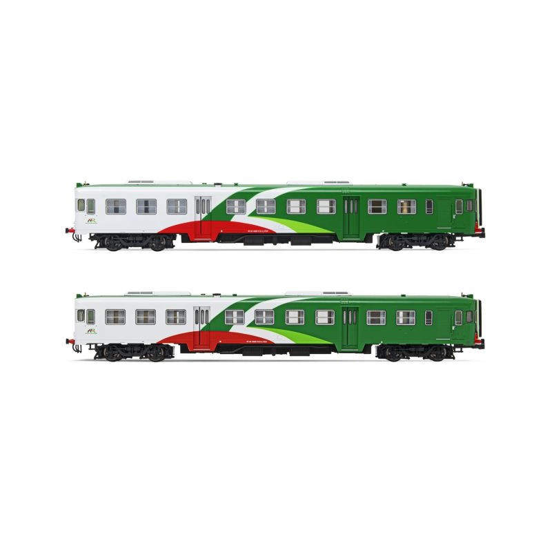 LIMA EXPERT HL2667 SET 2 AUTOMOTRICI DIESEL ALN668 013 + ALN668 018 FER, EP. VI
