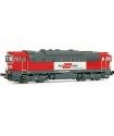 RIVAROSSI HR2863 LOCOMOTIVA DIESEL D753 704, LIVREA ROSSO/GRIGIO/BIANCO, EP. VI