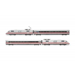 LIMA EXPERT HL1752 SET 4 UNITÀ ELETTROTRENO BR401 (ICE 1) CON PANTOGRAFI AGGIUNTI IN SVIZZERA EP V-VI