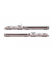 LIMA EXPERT HL1752 SET 4 UNITÀ ELETTROTRENO BR401 (ICE 1) CON PANTOGRAFI AGGIUNTI IN SVIZZERA EP V-VI