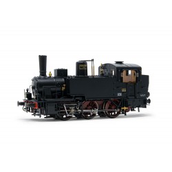 RIVAROSSI HR2788 LOCOMOTIVA A VAPORE GR.835 283, FANALI A PETROLIO, CASSE ACQUA SALDATE, POMPA FRENO GRANDE, EP. III-IV