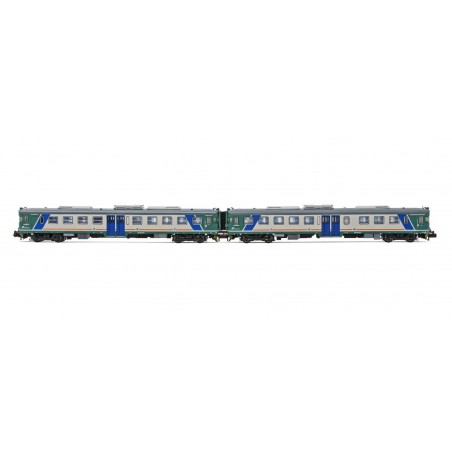 ARNOLD HN2553 SET 2 AUTOMOTRICI ALn668 1200 FS IN LIVREA XMPR, EP. V SCALA N