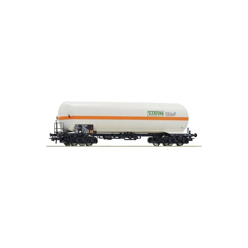 CARRO CISTERNA A CARRELLI DA 120m3 TIPO ZAGKKS, "SOGETANK", BIANCO CON FASCIA ARANCIO, EP. V ROCO ROC76385