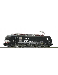 LOCOMOTIVA ELETTRICA VECTRON E193.702-8 LIVREA NERA, MERCITALIA, CON DCC SOUND EP. VI ROCO ROC73975