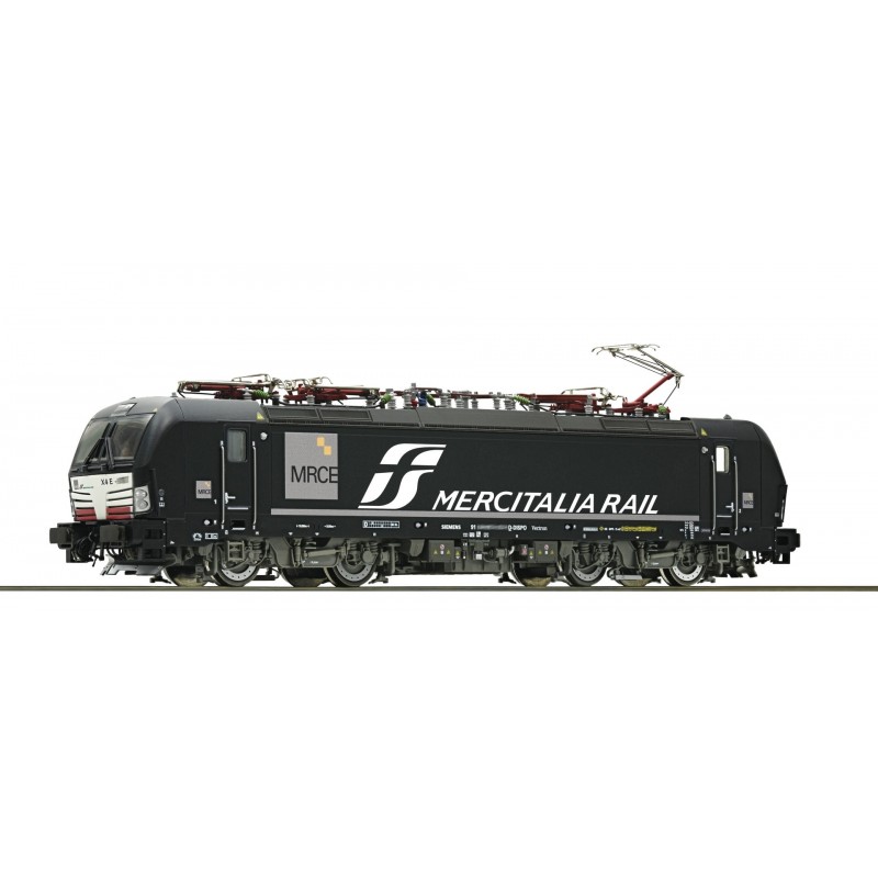 LOCOMOTIVA ELETTRICA VECTRON E193.702-8 LIVREA NERA, MERCITALIA, CON DCC SOUND EP. VI ROCO ROC73975