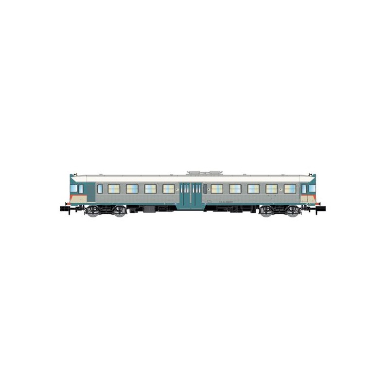 ARNOLD HN2570 AUTOMOTRICE DIESEL ALn 668 1207 FS, LIVREA INOX DI ORIGINE, EP. IVb