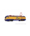 RIVAROSSI HR2905 LOCOMOTIVA ELETTRICA E402 142, LIVREA "RFI" GIALLO/BLU, EP. VI
