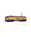 LOCOMOTIVA ELETTRICA E402 142, LIVREA "RFI" GIALLO/BLU, EP. VI RIVAROSSI HR2905