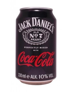 Jack Daniel's e Coca-Cola lattina da 330ml