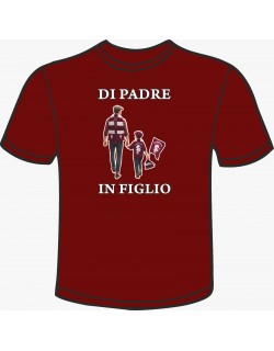 Maglia Salernitana di Padre in Figlio