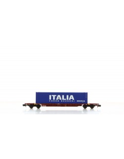 ARNOLD HN6656 CARRO PORTA CONTAINER A 4 ASSI SGNSS CON CONTAINER "ITALIA", EP. VI