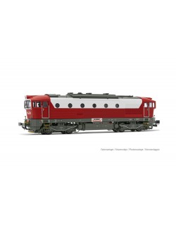 RIVAROSSI HR2929 LOCOMOTIVA DIESEL D753 703, LIVREA ROSSO/GRIGIO/BIANCO, EP. V