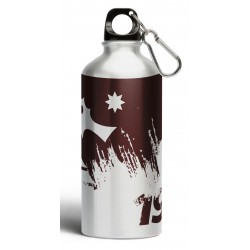 Borraccia Salernitana 400ml. con moschettone. BRUSH