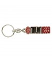 MILAN PORTACHIAVI IN METALLO NICHEL SMALTATO A 2 COLORI MILAN 1899