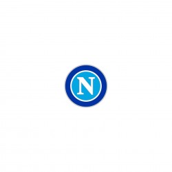 NAPOLI DISTINTIVO SMALTATO LOGO OLD