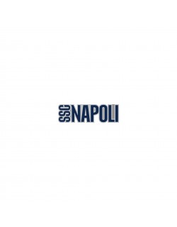 NAPOLI DISTINTIVO SMALTATO CON SCRITTA SAGOMATA SSC NAPOLI