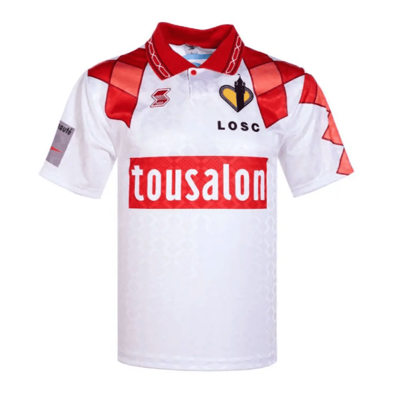 LILLE OSC HOME KIT 1993/94 ABM-REISSUE SHIRT