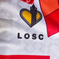 LILLE OSC HOME KIT 1993/94 ABM-REISSUE SHIRT