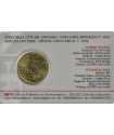COINCARD CITTÀ DEL VATICANO 50 CENTESIMI ANNO 2016 - "GIUBILEO DELLA MISERICORDIA MMXVI"