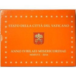 CITTÀ DEL VATICANO - SERIE DIVISIONALE 2016 AG (PROOF)
