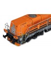 RIVAROSSI HR2923 LOCOMOTIVA DIESEL D744 013 "EFFISHUNTER 1000" DINAZZANO PO'/TPER, LIVREA ARANCIO/GRIGIO/ARGENTO, EP. VI