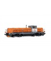 RIVAROSSI HR2923 LOCOMOTIVA DIESEL D744 013 "EFFISHUNTER 1000" DINAZZANO PO'/TPER, LIVREA ARANCIO/GRIGIO/ARGENTO, EP. VI